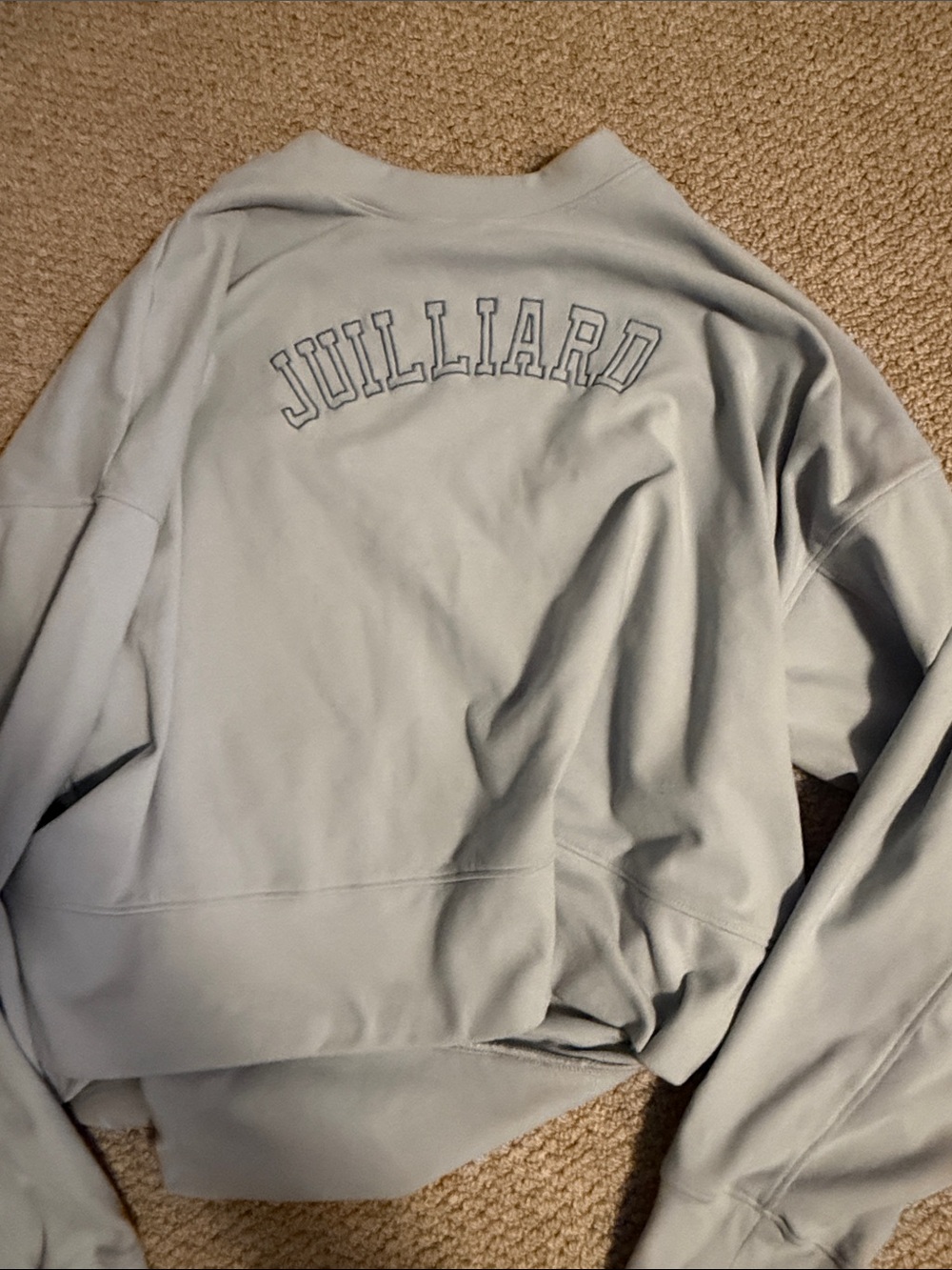 Champion Light Blue Juilliard Crewneck Sweatshirt